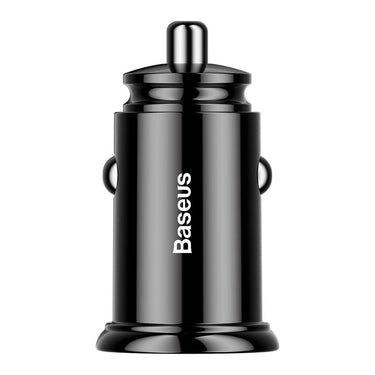 The Circular Plastic A+A 30W Dual QC3.0 Quick Car Charger